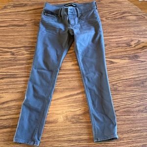 Express jeans. Extreme stretch, ankle, low rise.